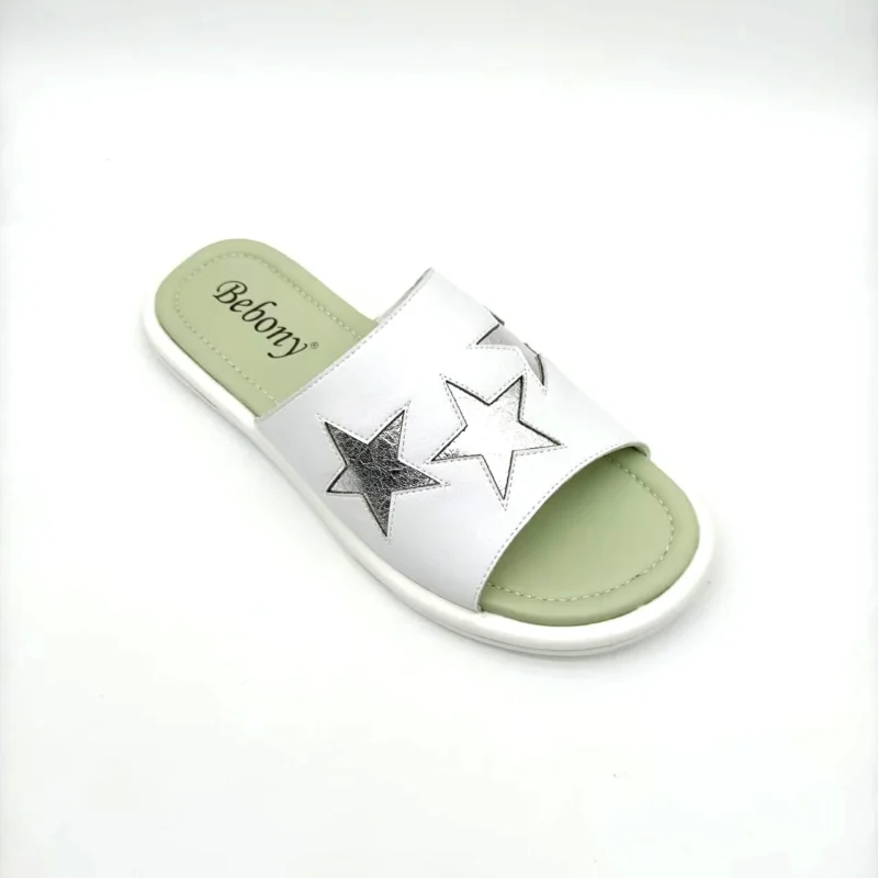 Women's High Quality Soft Fashionable Beach Sandals Home Slippers Customizable Lightweight Slip-On Closure for Summer