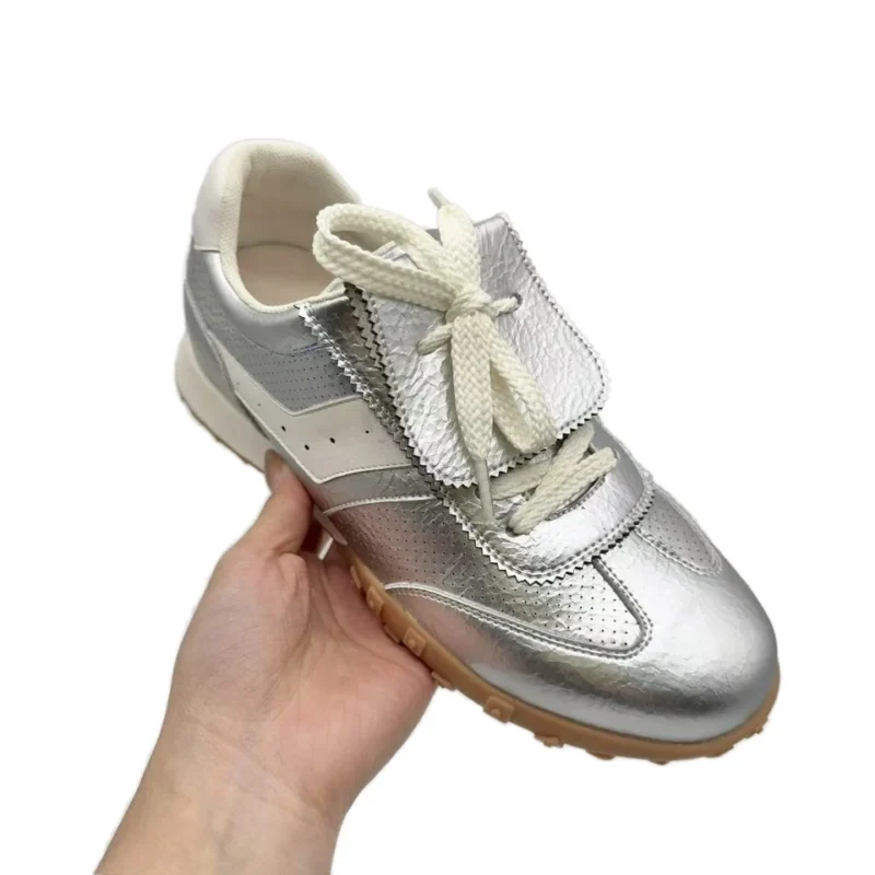 Customizable Women's Comfortable and Breathable Casual Sneakers for Spring and Autumn Walking Style Shoes