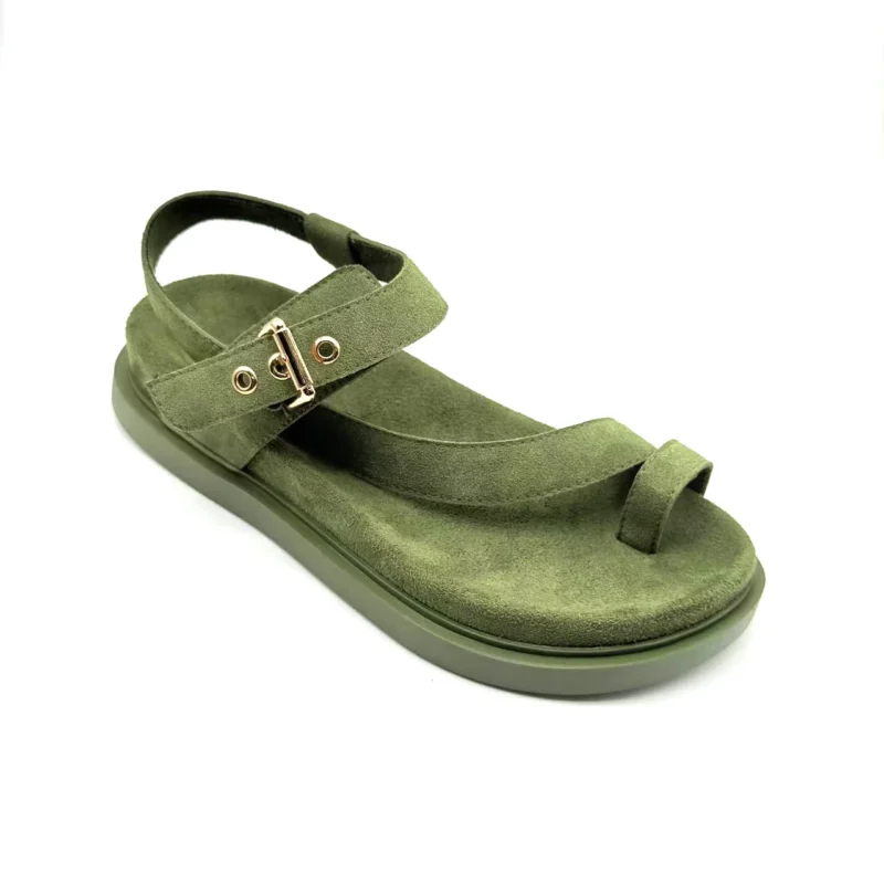 By 2026, High-quality Fiber Velvet Texture and Comfortable Thick Soled Commuting Women's Sandals Can Be Customized