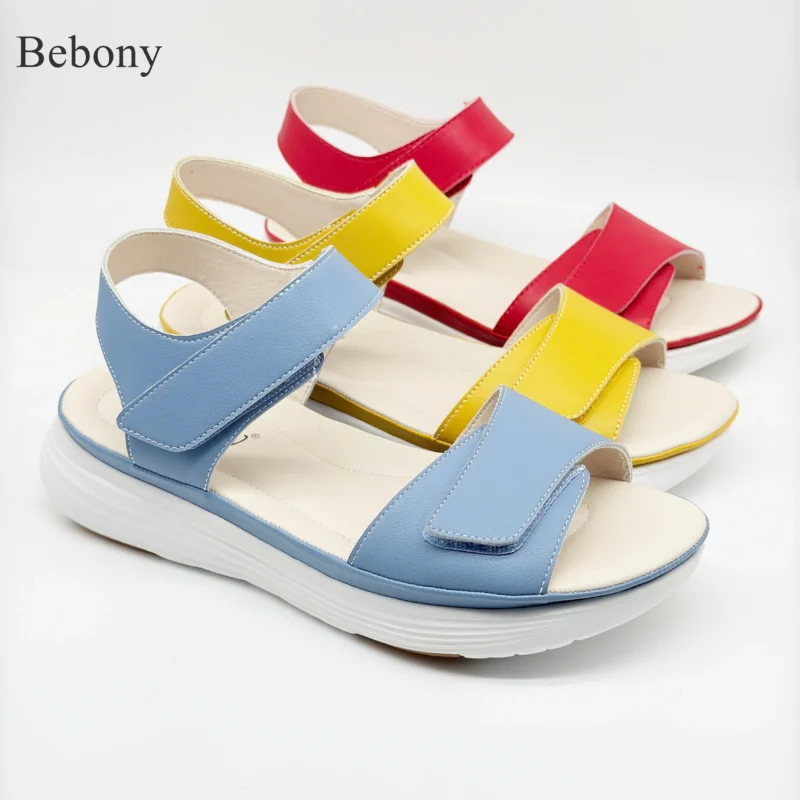 High Quality Customizable Open-Toe Summer Beach for Women Casual Comfortable Soft Design Breathable for Vacation Outdoors