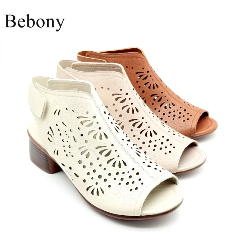 Women's Customizable Open-Toe Roman Sandals for Summer Breathable and Comfortable Fashionable Outdoor Style