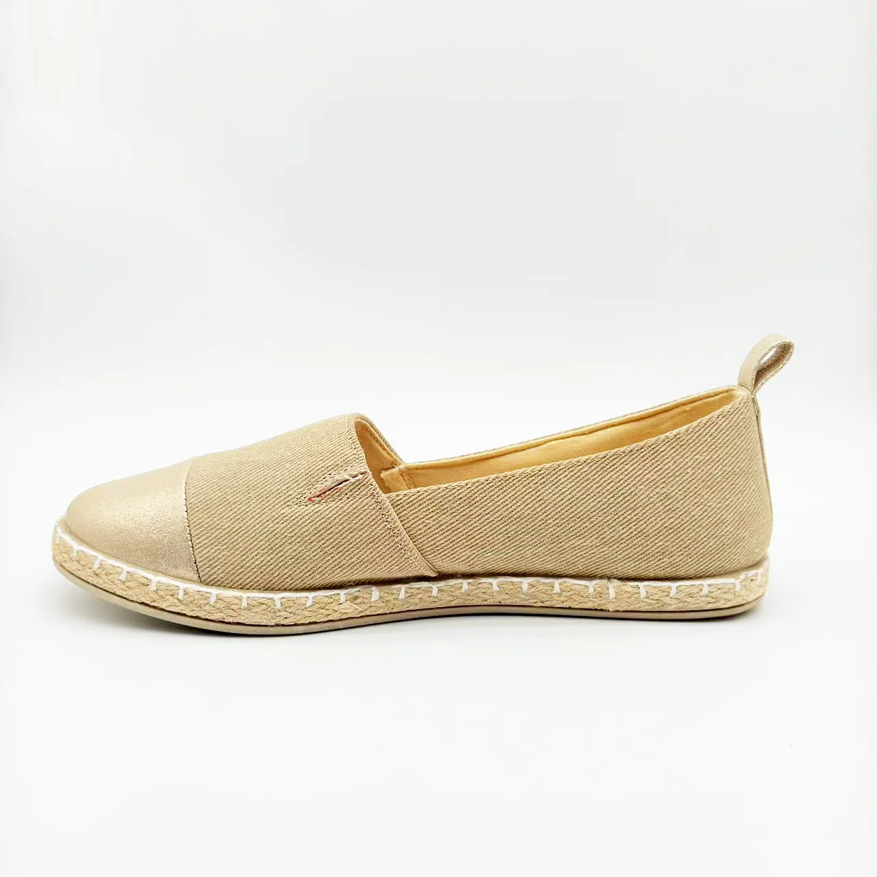 2026 Spring Summer Collection Custom Women's Linen Canvas Flats Embroidered Platform Slip-On Casual Print Breathable Autumn - Image 6