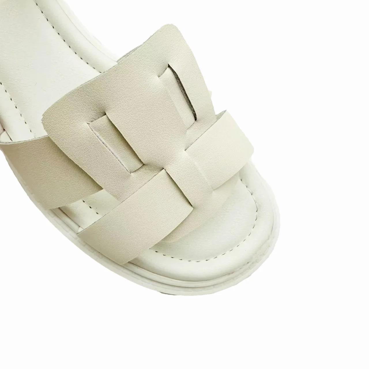 Customizable High Quality Women's Summer Open Toe Roman Sandals Casual Resort Beach Sandals Women's Flat Sandals - Image 4