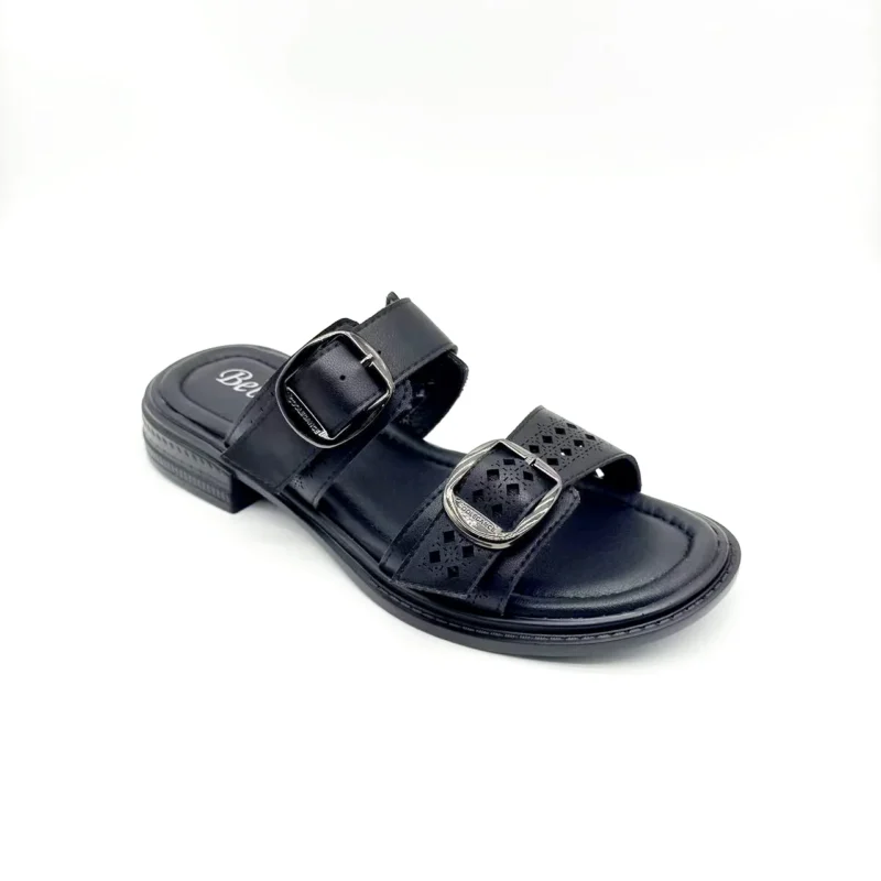 Customizable Women's Open Toe Roman Style Beach Vacation Slippers New Summer Sandals Breathable and Soft Slip-On Closure