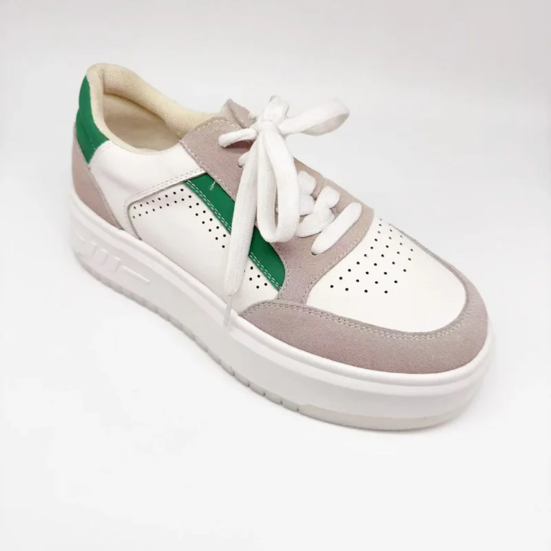 Customizable Korean Style Sports Loafers High Quality Thick Bottom Casual Women's Shoes for Summer and Autumn