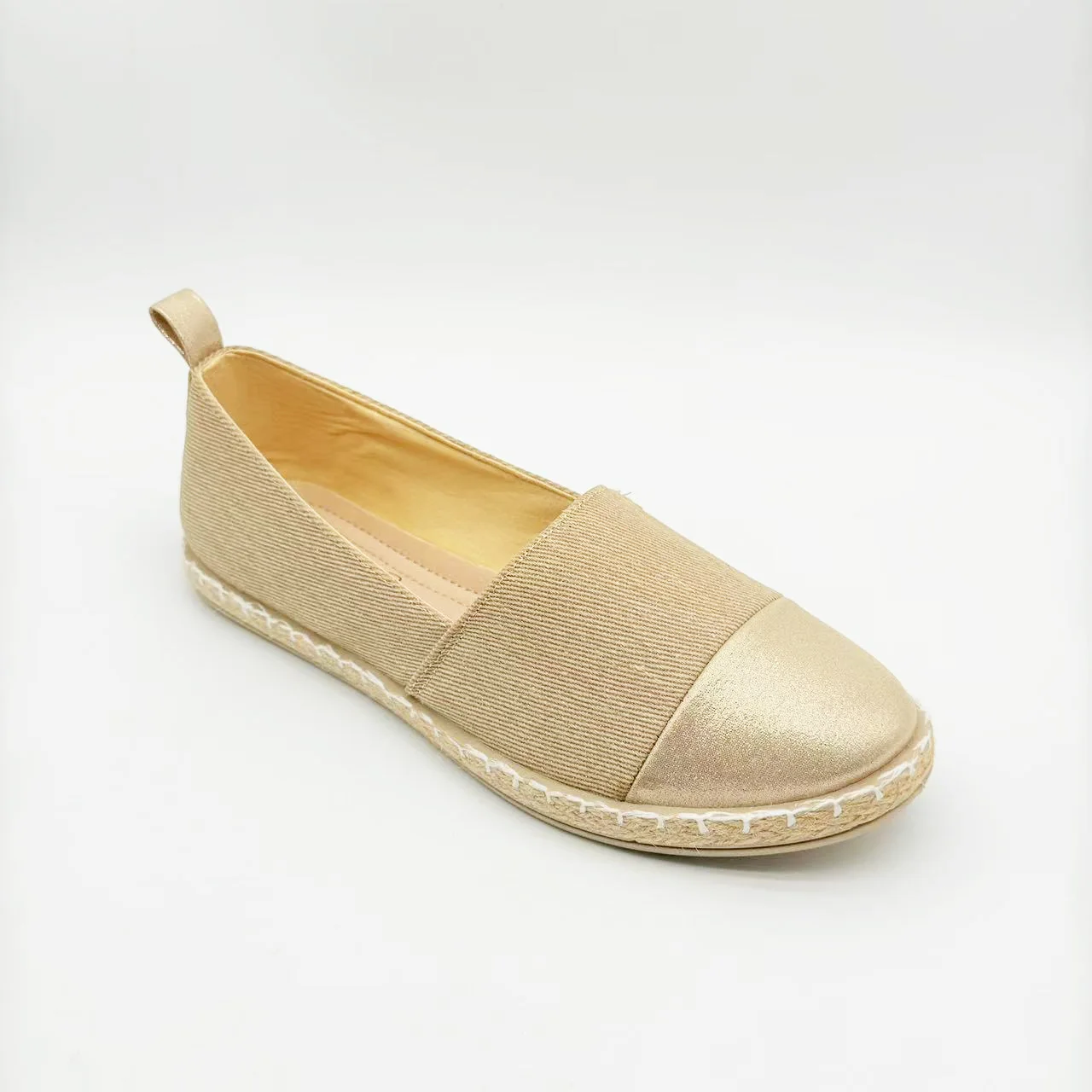 2026 Spring Summer Collection Custom Women's Linen Canvas Flats Embroidered Platform Slip-On Casual Print Breathable Autumn - Image 3