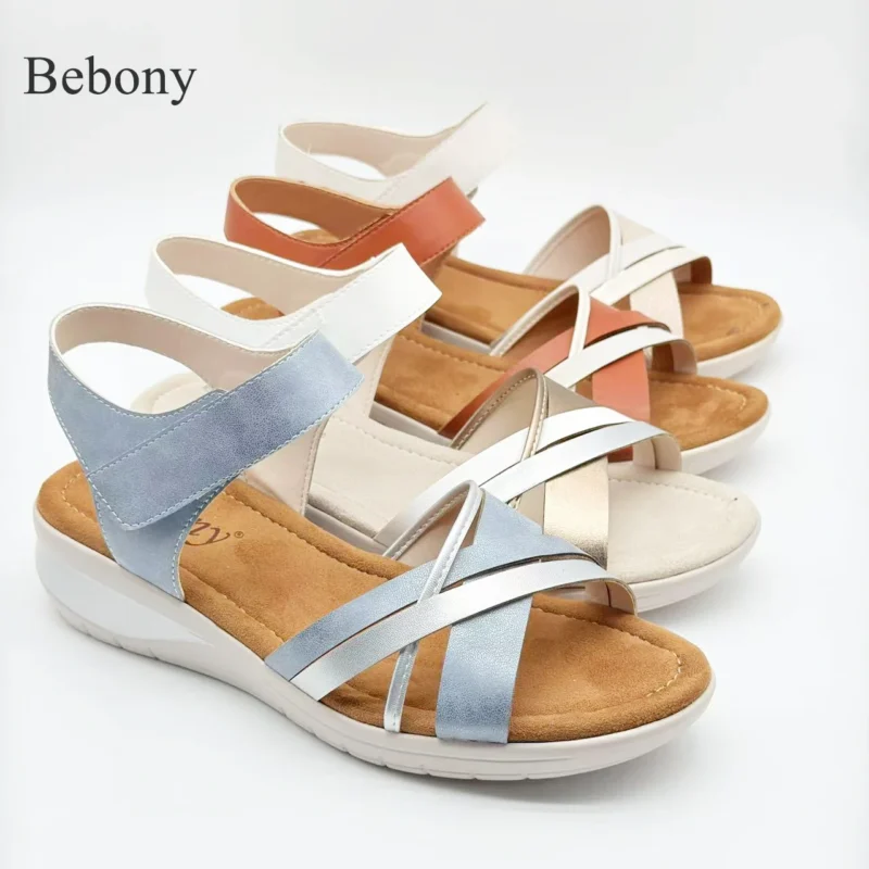 Customizable Open-Toe for Women New Summer Casual Comfortable Soft Non-Slip Design Breathable Fashion Trend for Outdoor Use