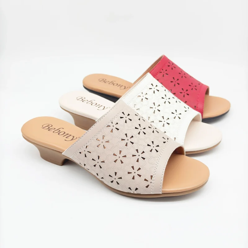 Customizable Women's Summer Open-Toe Fashion Sandals Slippers Non-Slip Soft Comfortable Breathable Outdoor Design Slip-On