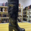 High Quality Women's Fashion Knee High Heeled Boots Soft Comfortable Slip-On Closure for Autumn and Winter